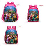 Girl Magic House Backpack Oxford  Pink Schoolbag Bags