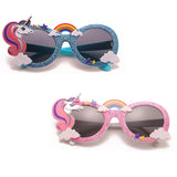 Unicorn Rainbow Party Sunglasses Photobooth Props For Kids Adult