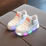 Boy Girl Luminous Sneakers with Lights Shoes