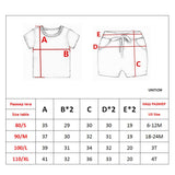 Kids Boys Bow Clothes Sets Gentleman High Qulity Short T shirt + Pants Outfits - honeylives