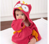 Kid Baby Robe Cartoon Sleepwear Soft Bathrobe Pajamas