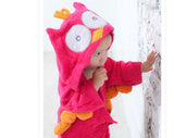 Kid Baby Robe Cartoon Sleepwear Soft Bathrobe Pajamas