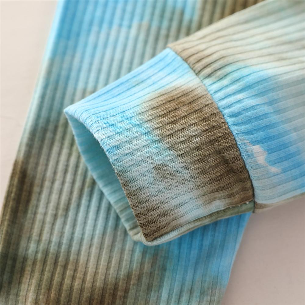 Baby Kid Boys Tie Dye Long-sleeve Casual Sets 2 Pcs
