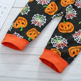 0-24M Toddler Baby Girl Halloween Print Sets 3 Pcs