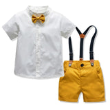 Boy Suit Formal Costume Boys Gentleman Set 2pcs