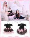 Kid Girls Dress Lace Tutu Formal Pageant Bridesmaid Tulle Dress 1-5Y - honeylives