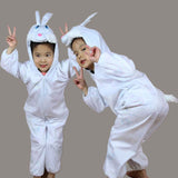 Kids Baby Animal White Rabbit Easter Romper Jumpsuit