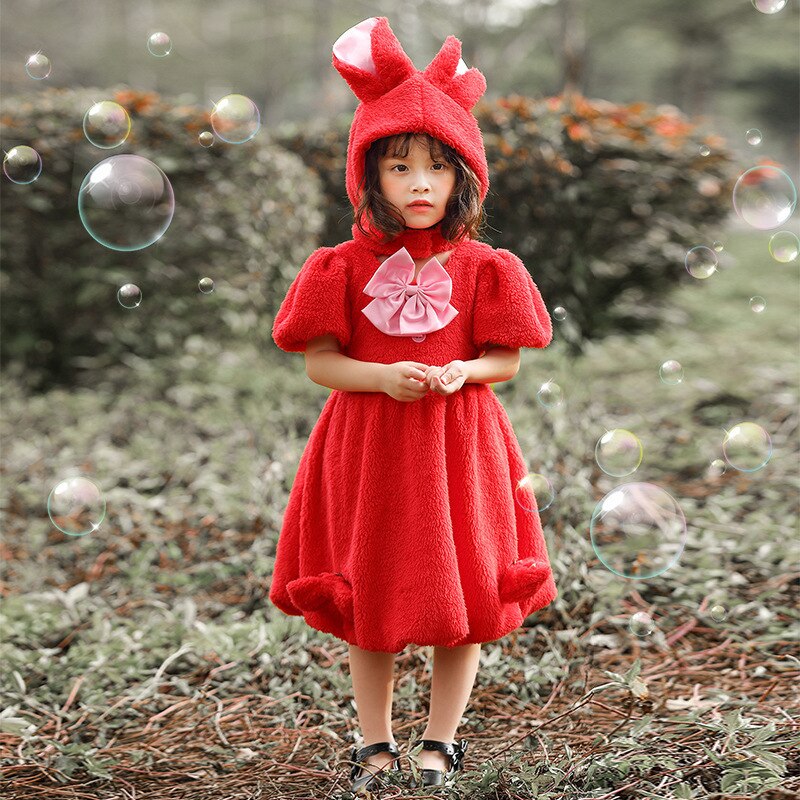 Girl  Easter Birthday Photography Animal Theme Party Dress