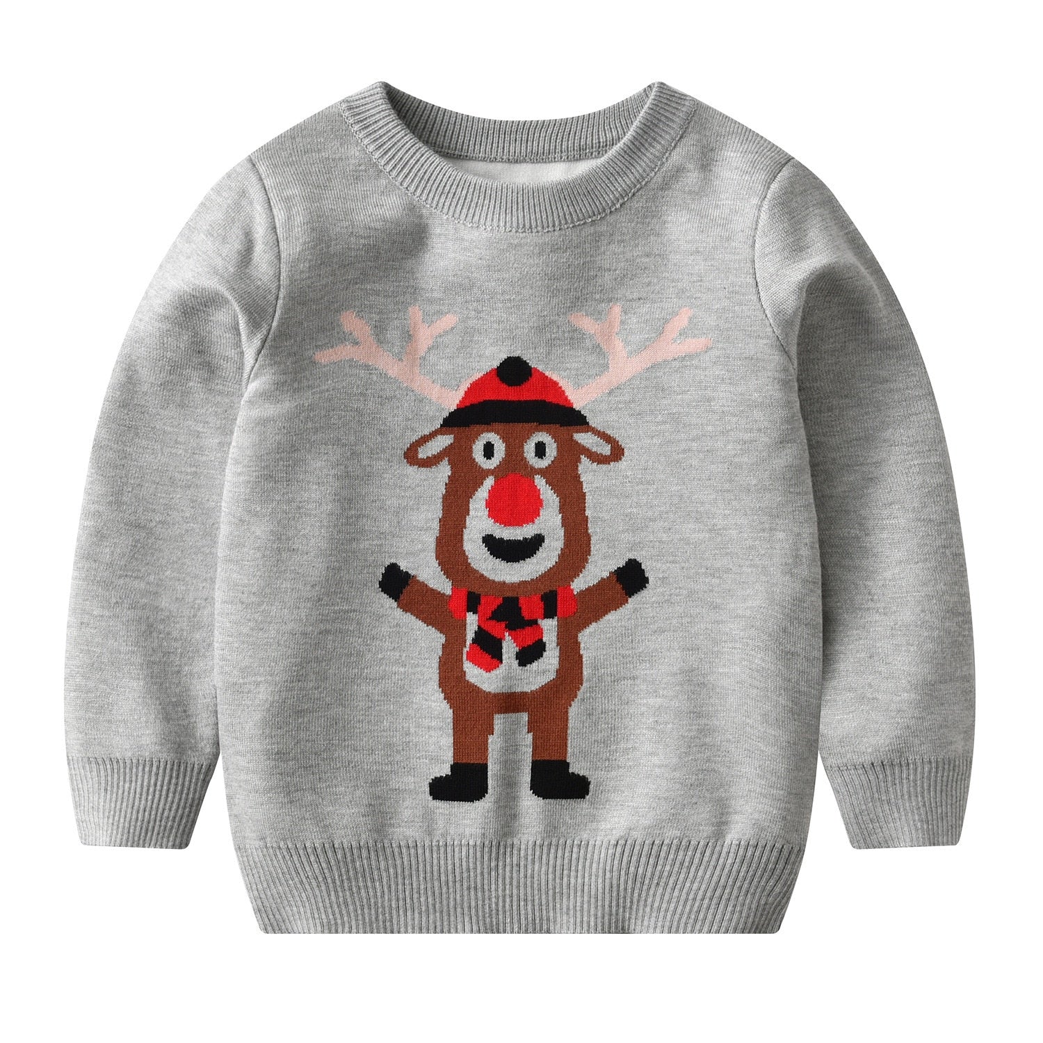Kids Baby Boy Girl Sweater Christmas  Autumn Knitwear Pullover