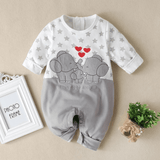 Baby Premium Little Elephant Bodysuit Rompers